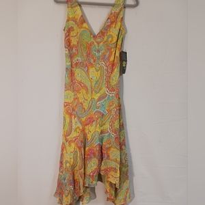 Ralph Lauren Breakers Daffodil Dress sz 6 NEW with tags
